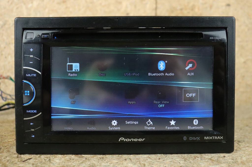 Radio Pioneer AVHX2600BT 2DIN 6,2'' USB BT CD 13028694812