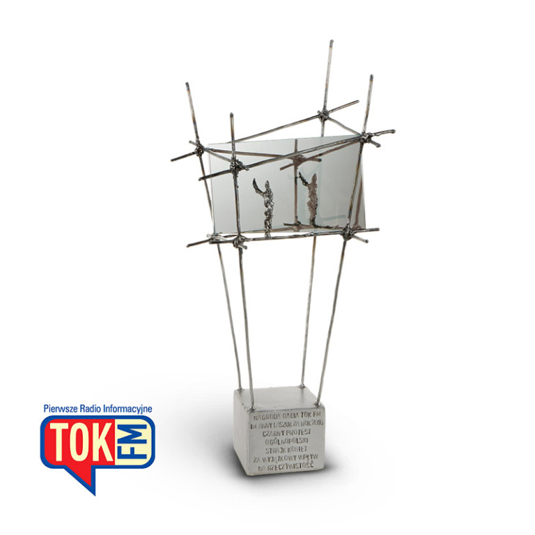 Statuetka Radia TOK FM Pogotowie Niebieska Linia