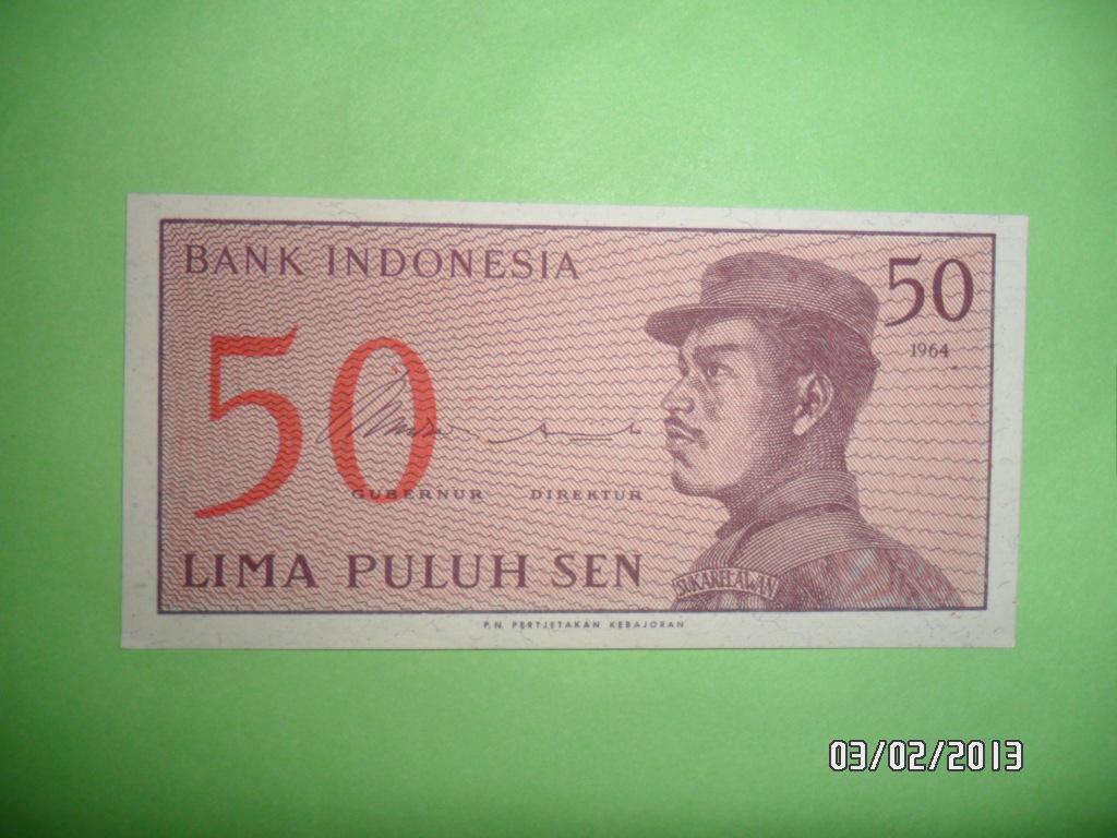 Banknot z Indonezji