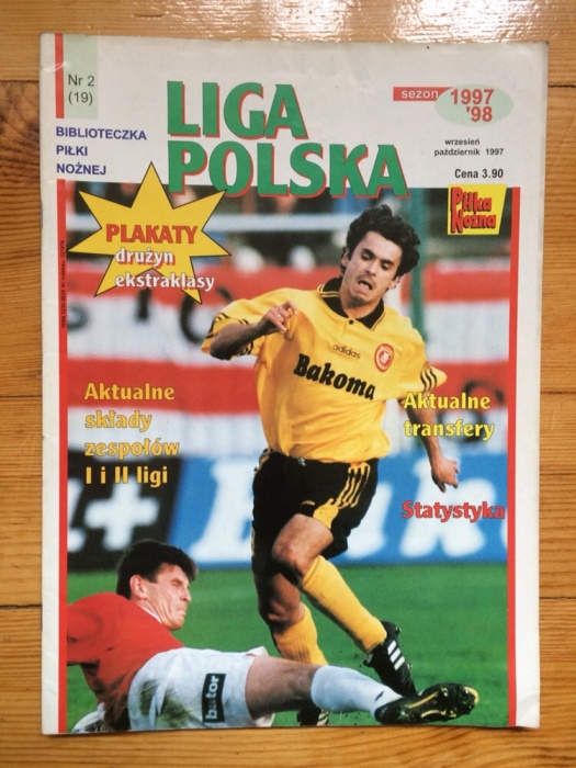 LIGA POLSKA 1997/98, Biblioteczka Piłki Nożnej. 7302668744