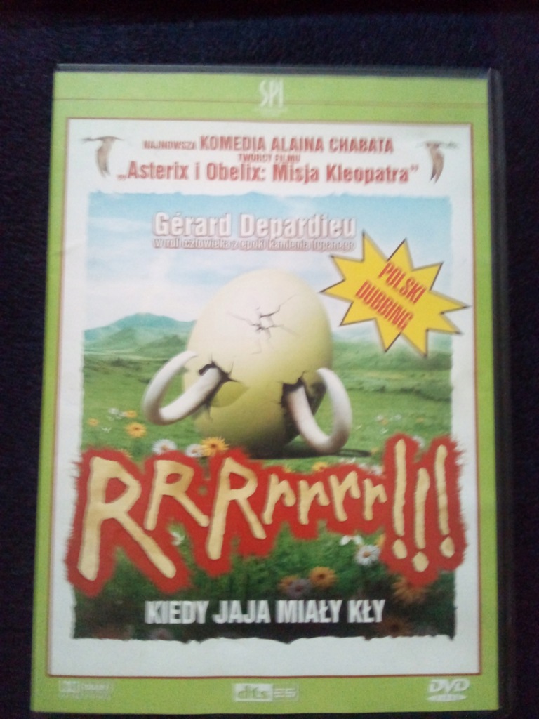 RRR Kiedy jaja miały kły Depardieu film DVD