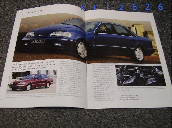 Ford Scorpio Ghia V6 2.4 2.9 COSWORTH 2.5TD - 1992