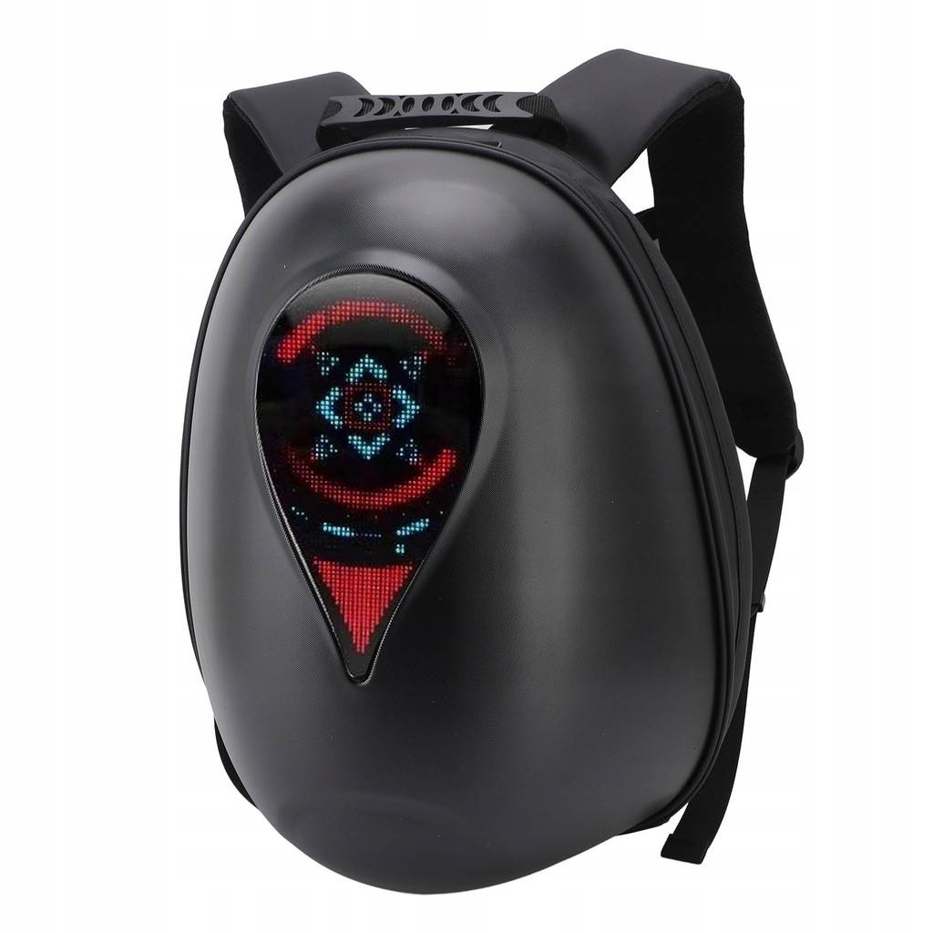 Ekran LED plecak twarda skorupa USB Zasilana Lumowatous Motorcycle HK