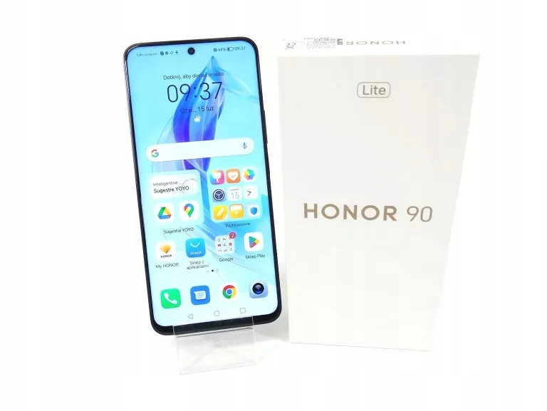 HONOR 90 LITE 8/256GB 5G 6.7" 90HZ CZARNY KOMPLET IDEALNY