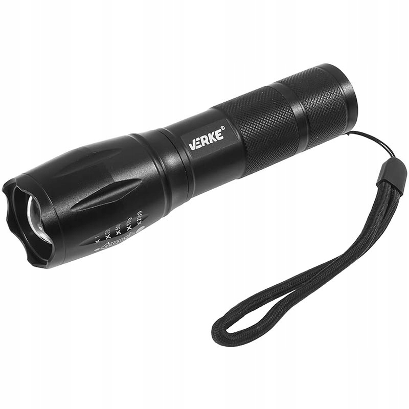 Latarka ręczna akumulatorowa z zoomem Verke V87508 1000 lm