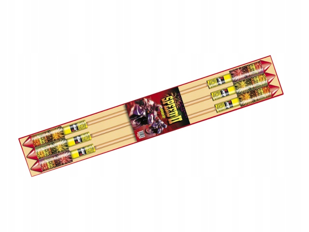 ZESTAW RAKIET SPEED II JR22 6 SZTUK