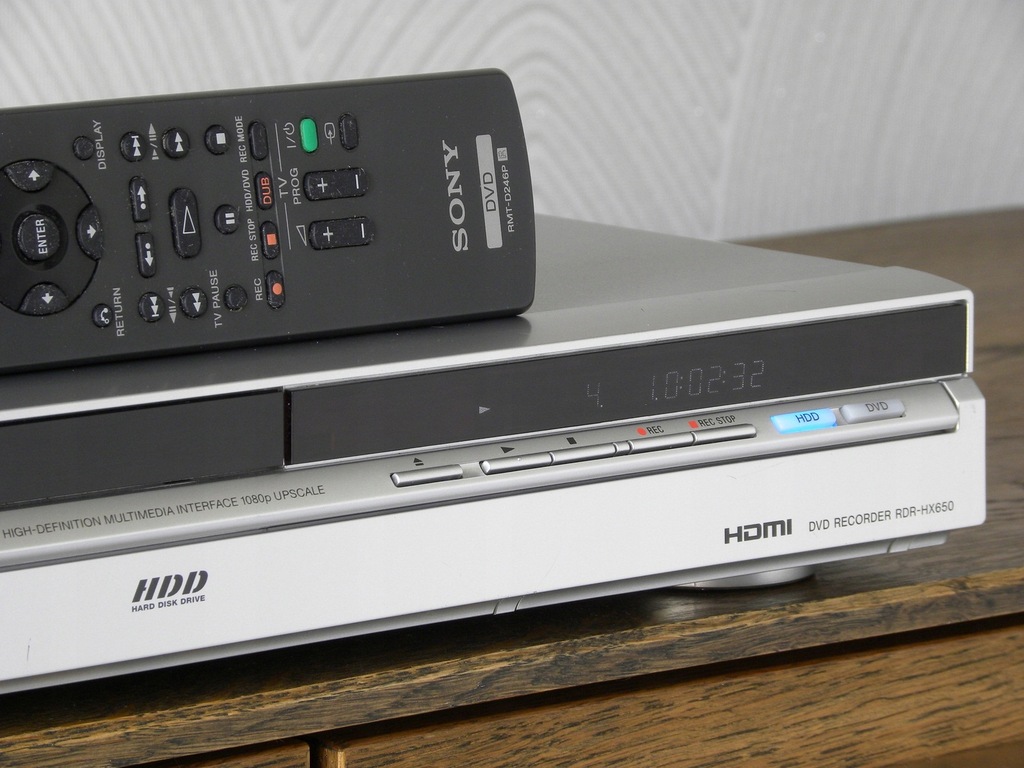 Купить SONY RDR-HX650 — DVD-рекордер с жестким диском: отзывы, фото, характеристики в интерне-магазине Aredi.ru