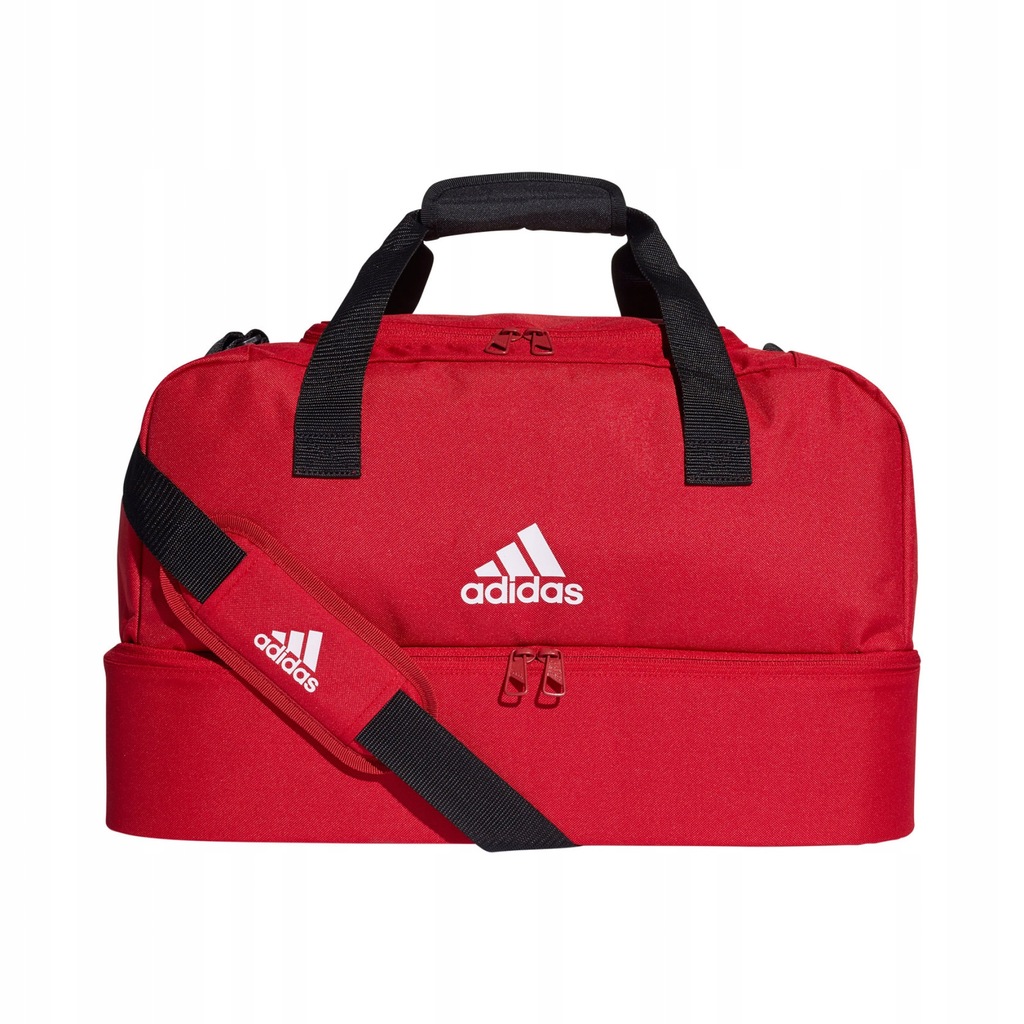 ADIDAS TIRO TORBA SPORTOWA FITNESS CZERWONA S