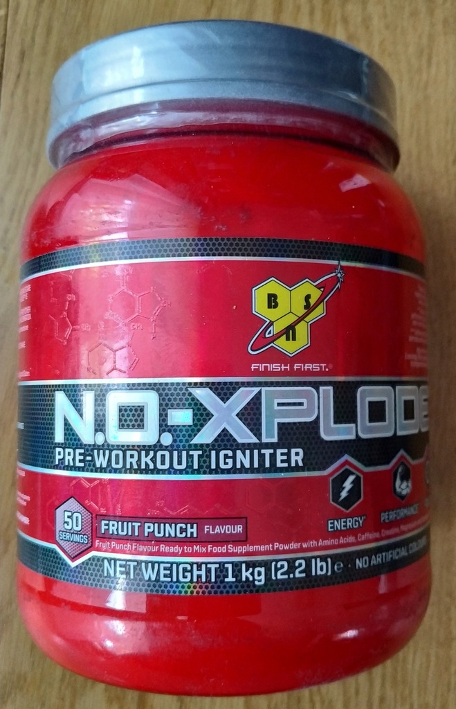 PRE WORKOUT BSN N.O. XPLODE 1000g DATA