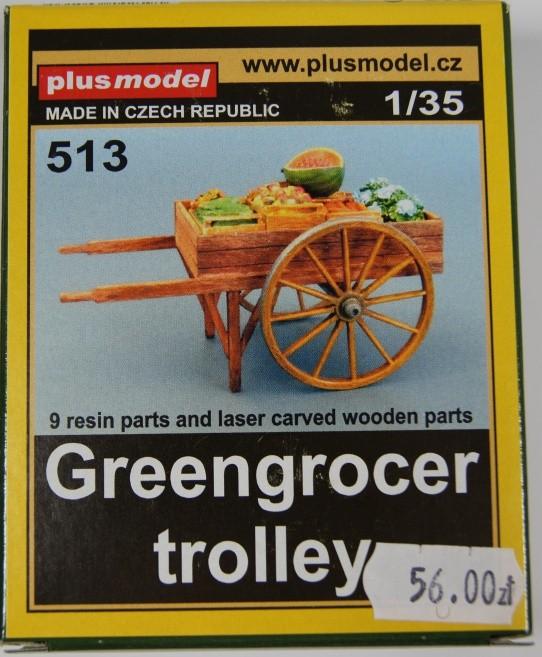 PLUS MODEL 513 1:35 Greengrocer trolley