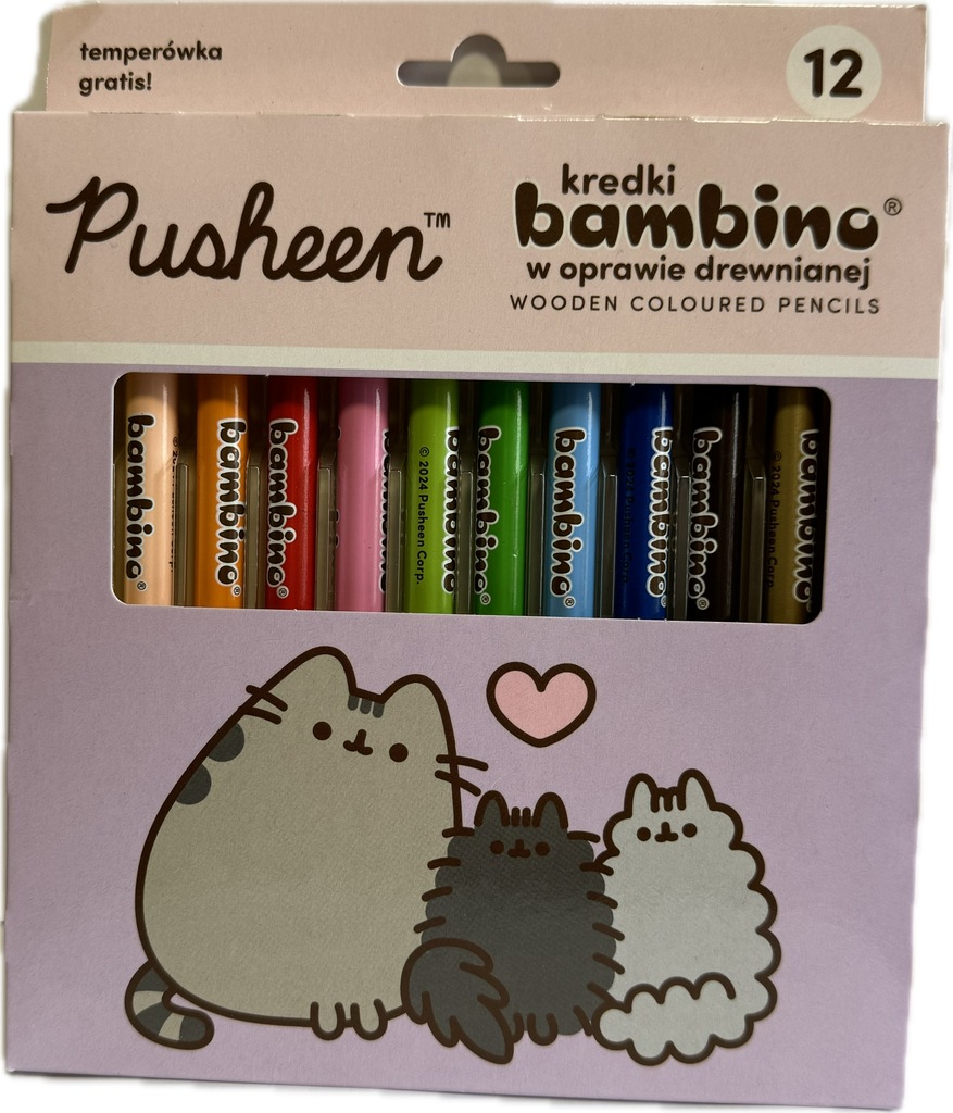 Kredki ołówkowe Bambino 12 szt.