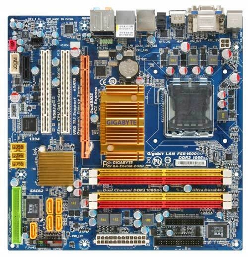 GA-EG45M-DS2H rev1.0 LGA775 4x DDR2 mATX HDMI opt