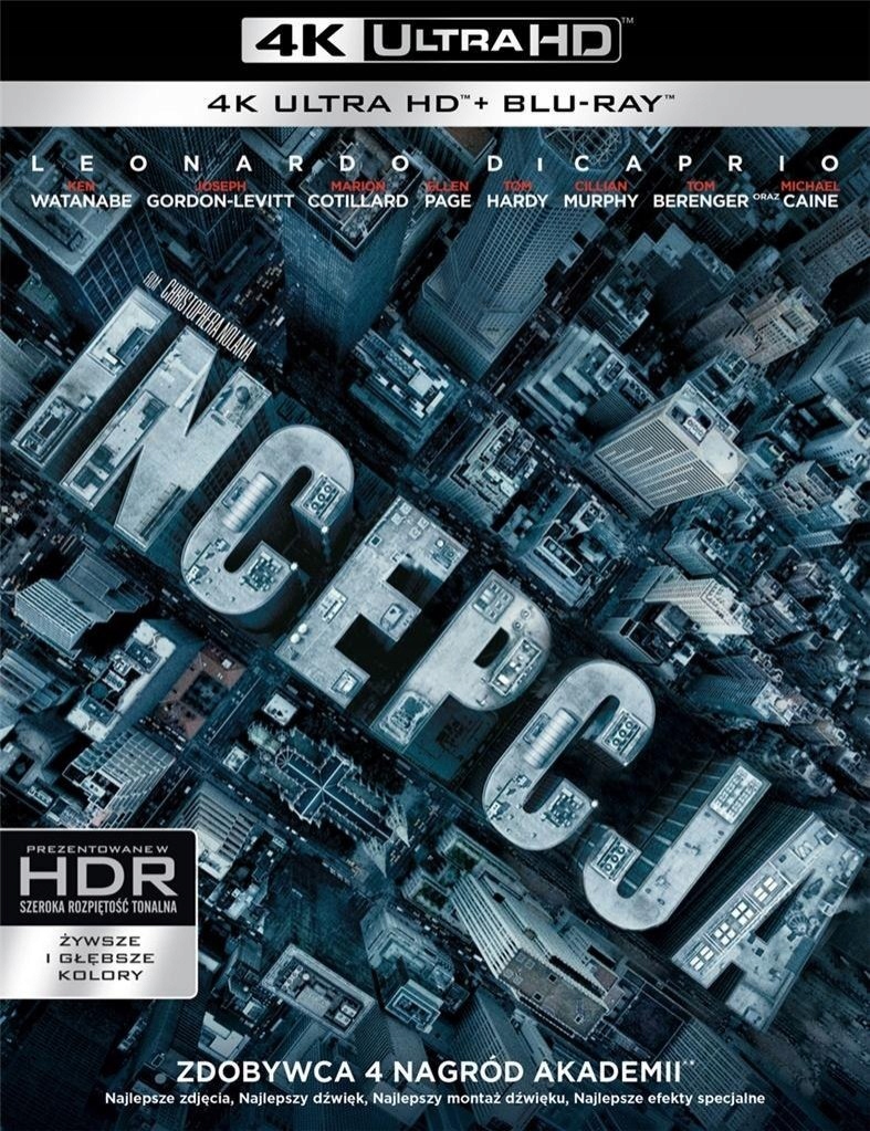 Incepcja (3 Blu-ray) 4K