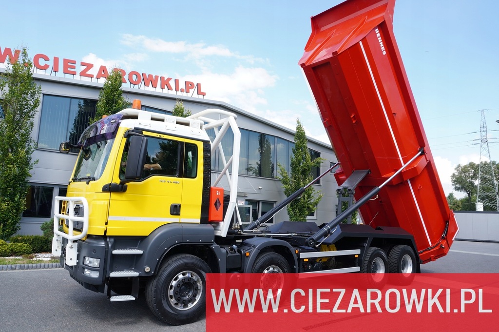 MAN TGS 41.480 E5 8x4 wywrotka/wozidło 25m3