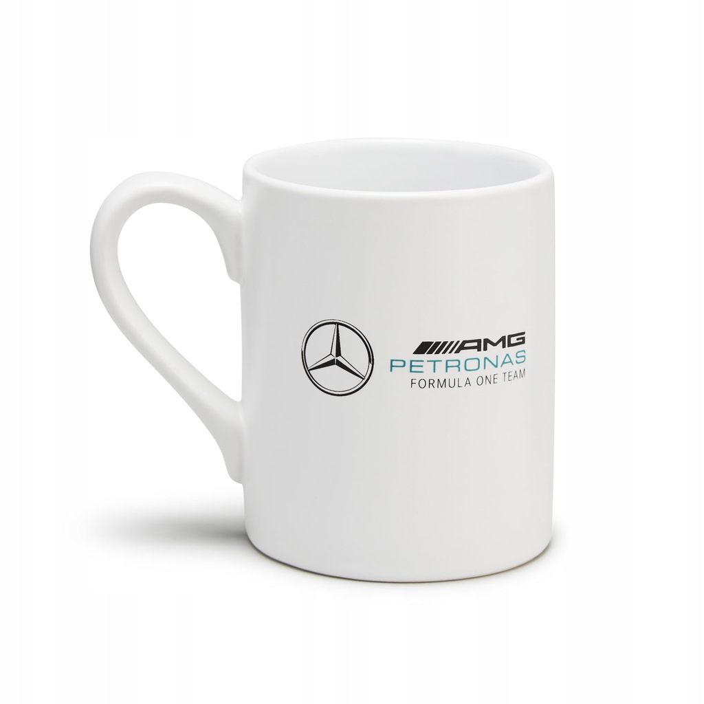 Kubek Logo biały Mercedes AMG F1 2022