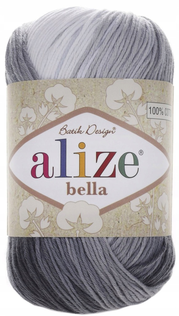 Włóczka Alize Bella 100% Bawełna 2905