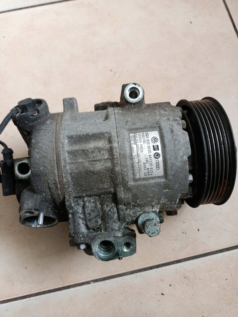 SPRĘŻARKA KLIMATYZACJI VW Polo IV 9N 6Q0820803D