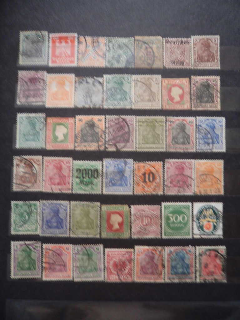 Stare rzadkie znaczki Niemiec