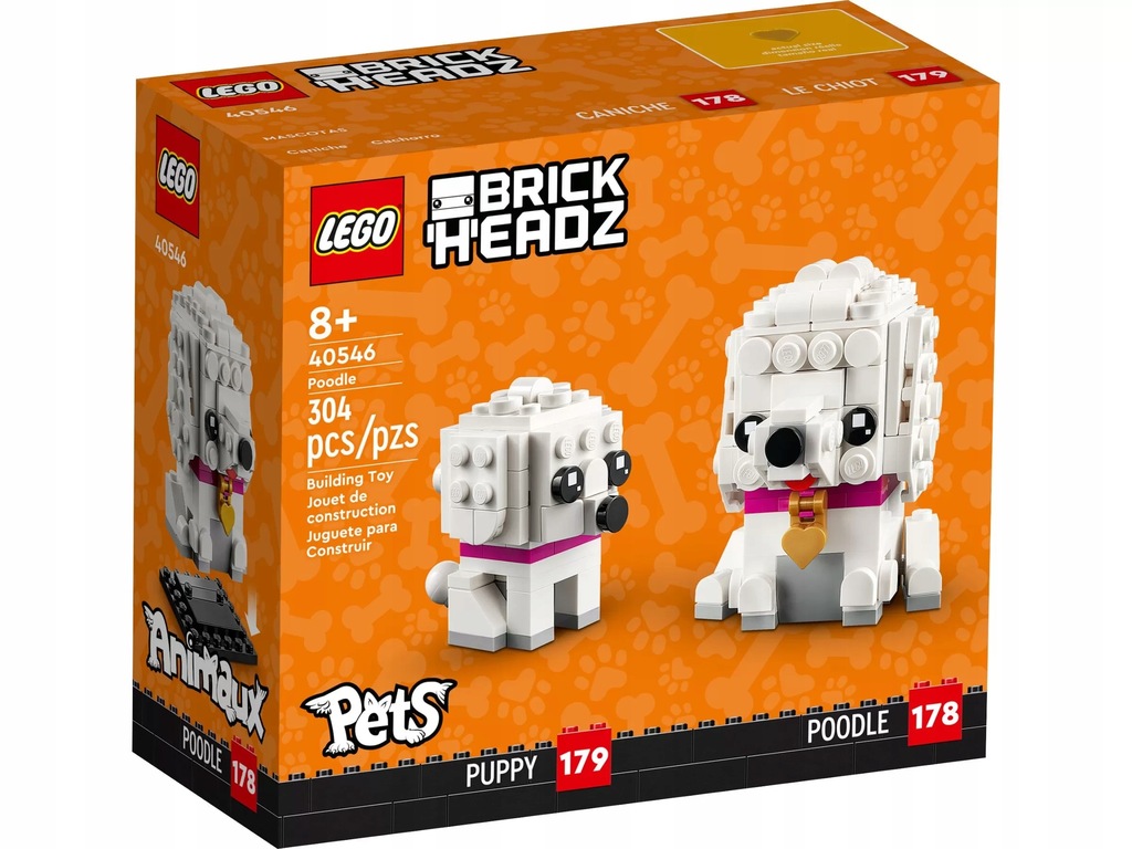 LEGO 40546 BrickHeadz Pudel