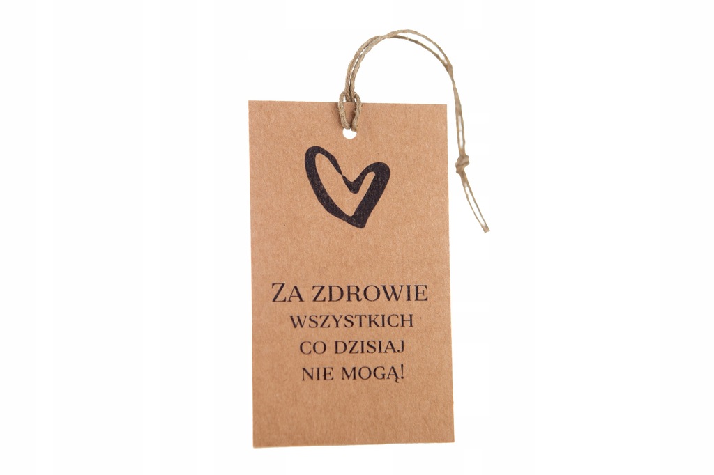 ZAWIESZKI NA ALKOHOL - HEART …W STYLU VINTAGE -