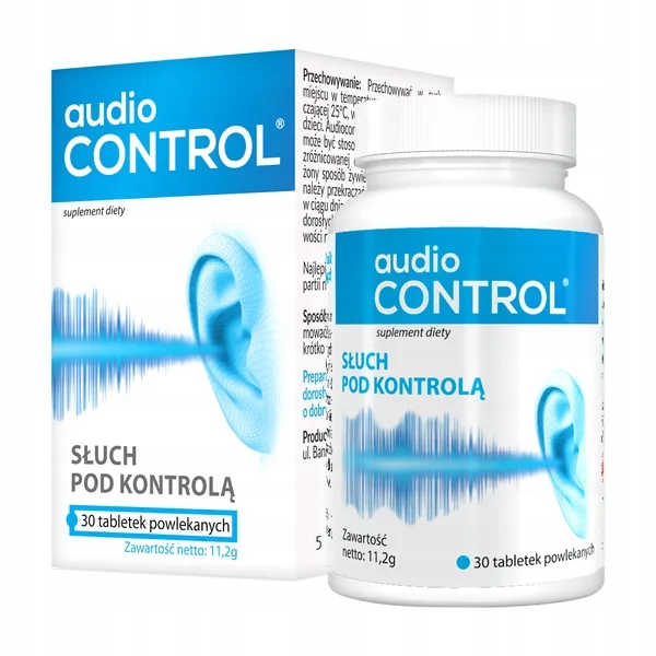 Audiocontrol, tabletki powlekane, 30 sztuk