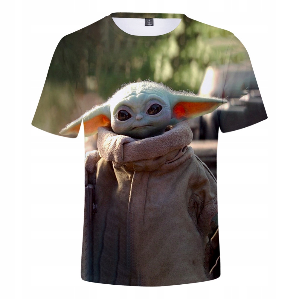 T-SHIRT KOSZULKA STAR WARS BABY YODA WZORY XXS-4XL