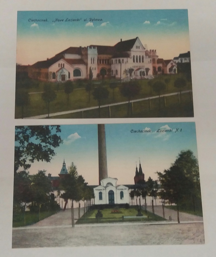 2 pocztówki Ciechocinek (zestaw 5)