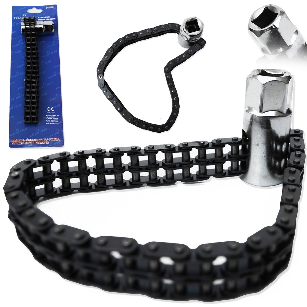 KLUCZ ŁAŃCUCHOWY DO FILTRA OLEJU FILTRÓW 120MM 1/2