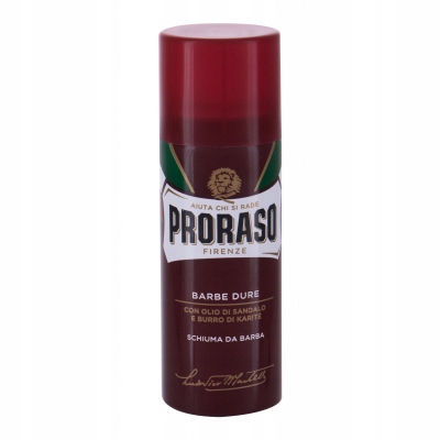 PRORASO Red Shaving Foam 50 ml dla mężczyzn