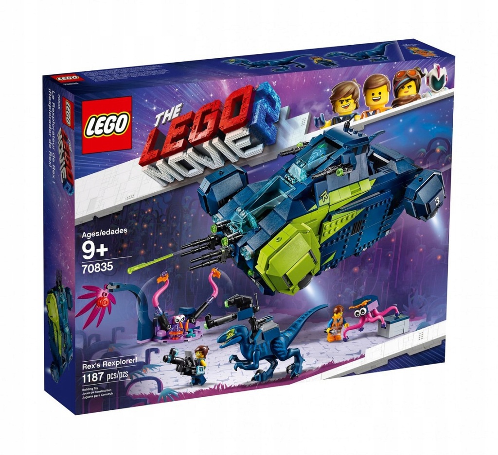 LEGO Movie 2. 70835 Rexplorer Rexa