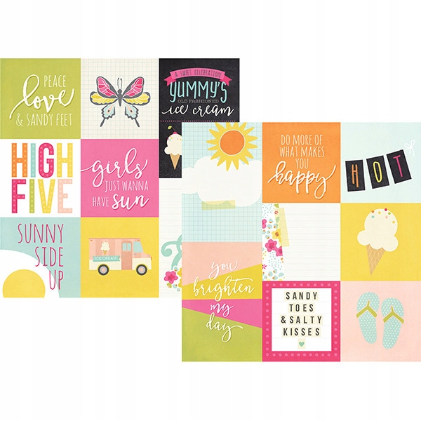 Papier 30 x 30 - 4 x 6 Vertical Journaling Cards