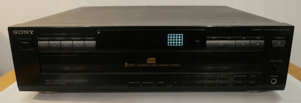 Sony CDP-C425 Odtwarzacz 5 płyt