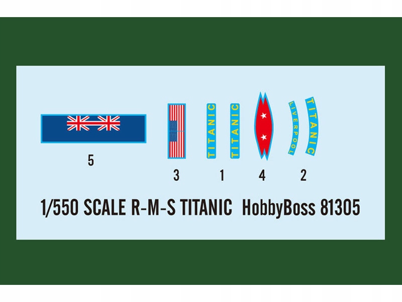 Купить Пассажирское судно RMS Титаник 81305 Hobby Boss: отзывы, фото, характеристики в интерне-магазине Aredi.ru