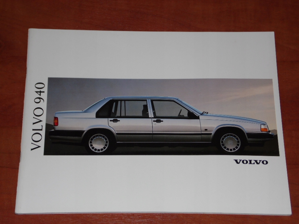 Prospekt Volvo 940 - Rok 1992