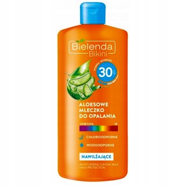 Bielenda Bikini Aloesowe Mleczko do opalania SPF30