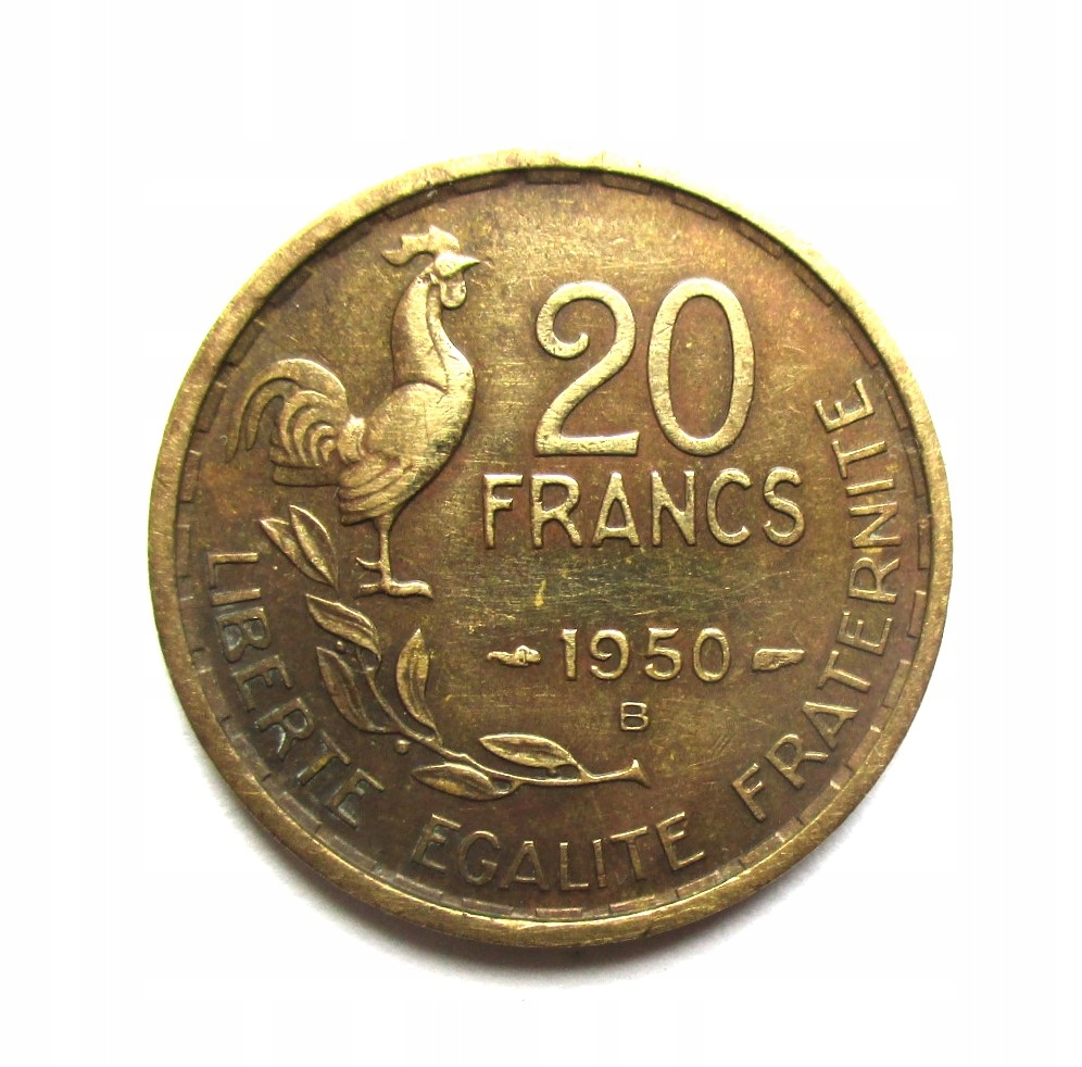 20 Franków 1950 r. B. Francja