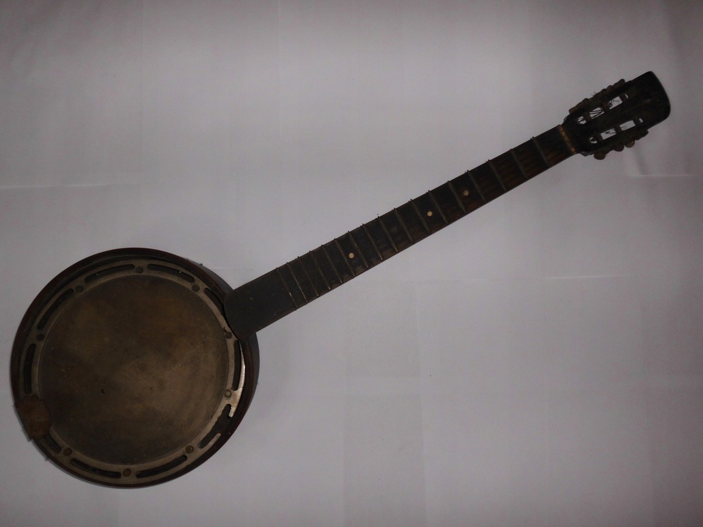 bandżo instrument strunowy ,lata 50-60te