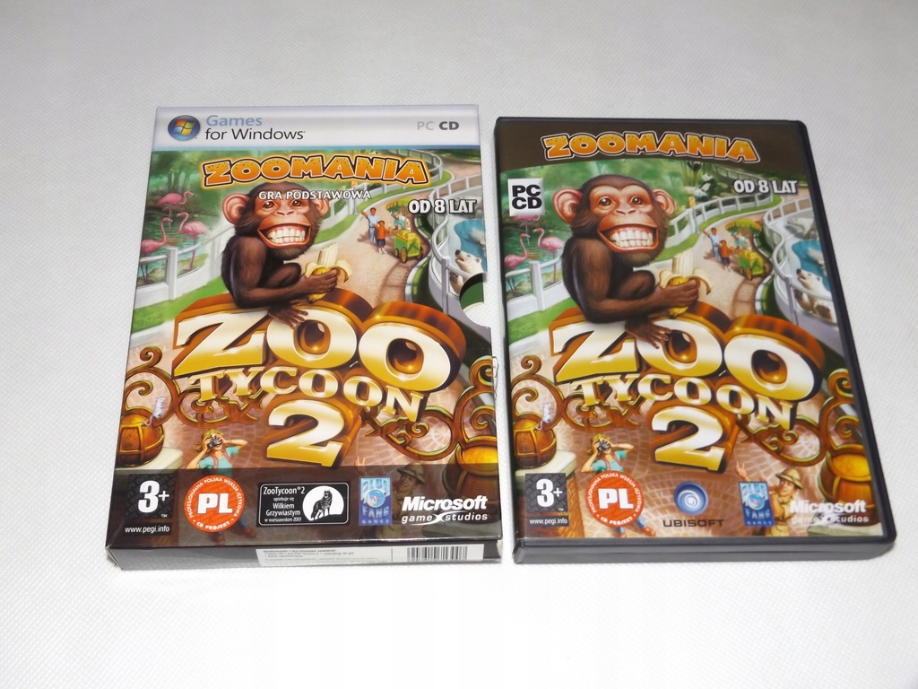 PC : Zoo Tycoon2 ( podstawa ) język polski