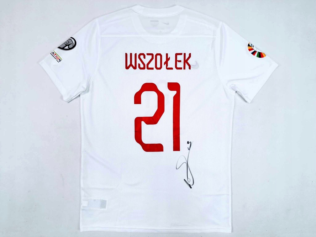 Wszołek - Polska - koszulka z autografem (pol)