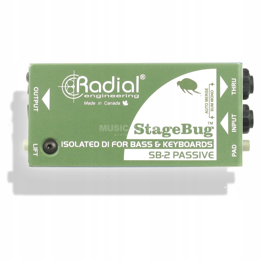 Radial StageBug SB-2 passive DI Box