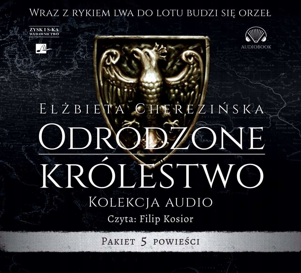 CD MP3 PAKIET ODRODZONE KRÓLESTWO TOMY 1 5 KSIĄŻKA