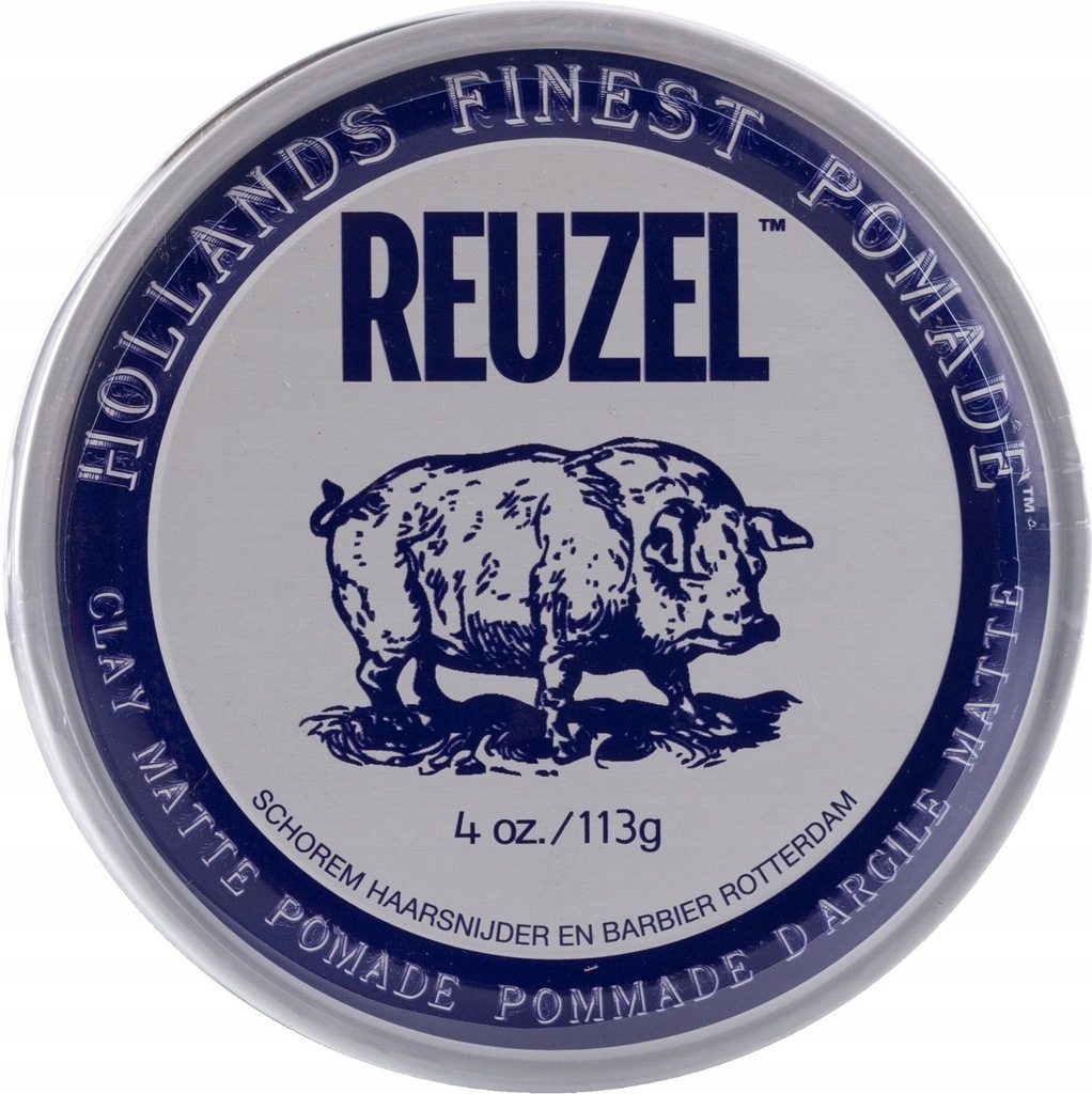 REUZEL Hollands Finest Pomade Clay Matte Pomade 113g
