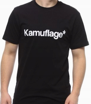 Nowa Koszulka Kamuflage Basic logo czarna XL