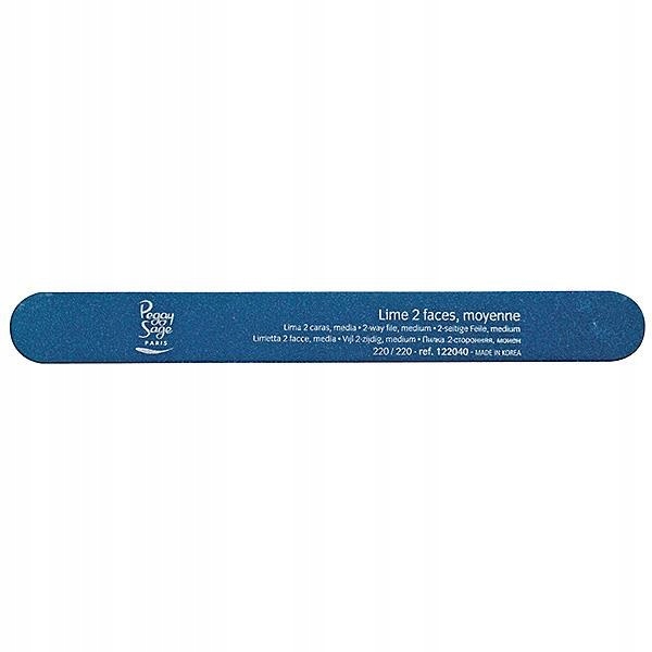 Peggy Sage 2-Way Nail File Medium pilnik do paznokci dwustronny 240/240 nie