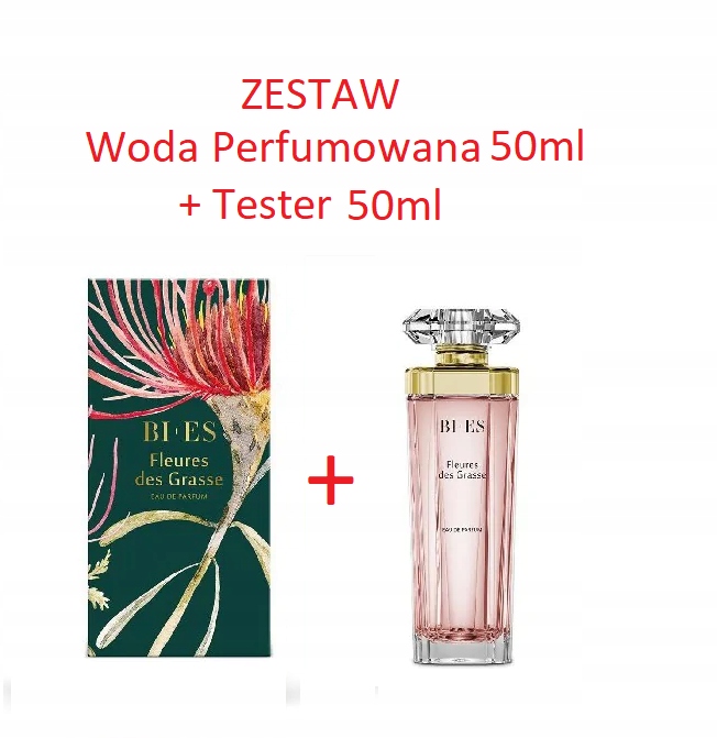 BIES Fleures des Grasse woda 50ml + Tester