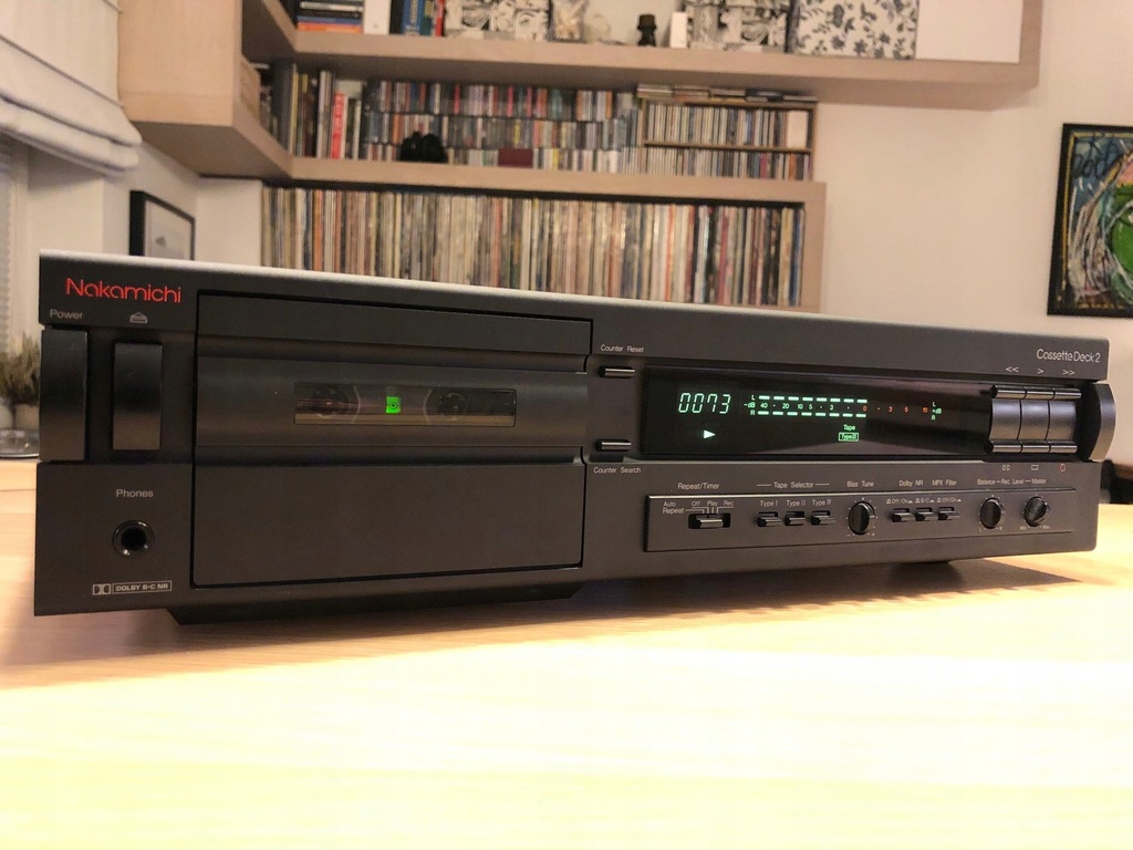 NAKAMICHI CASSETTE DECK 2 - DOSKONAŁY STAN