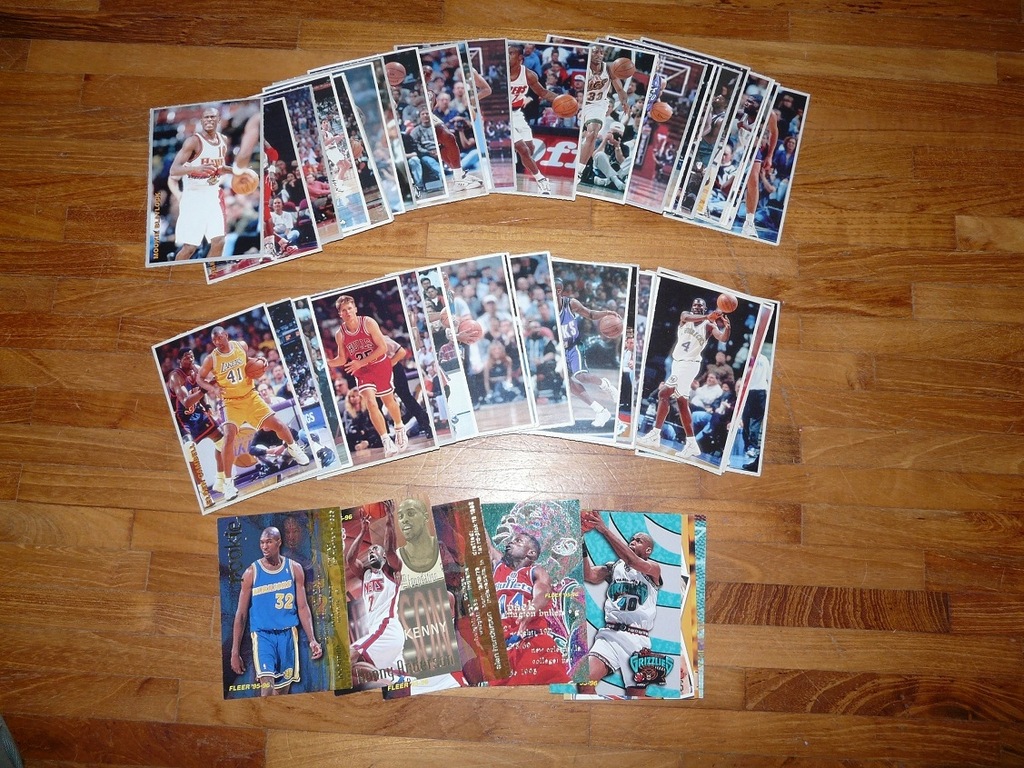 karty NBA Magic Basketball Fleer 56 sztuk