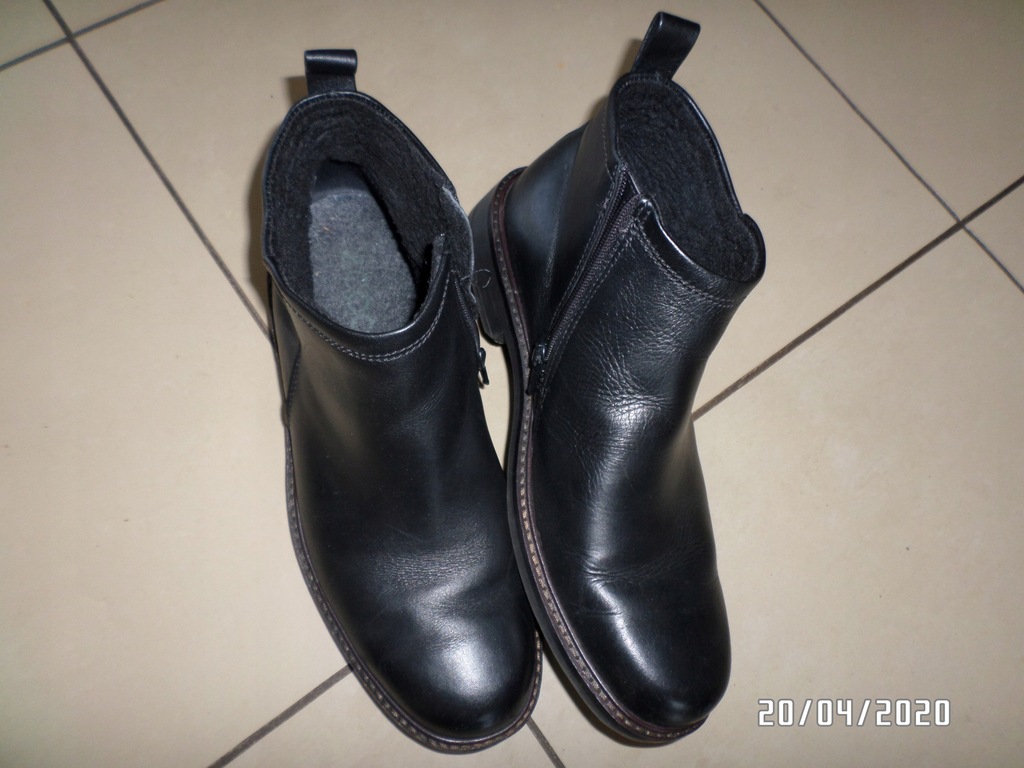 skórzane buty-ECCO-rozm-40