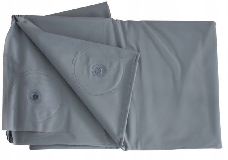 blacha szlifowana 250x500 cm PVC szary