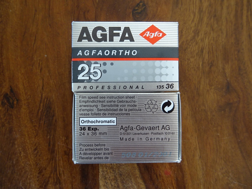 AGFA ORTH 25 / 36 / 2001